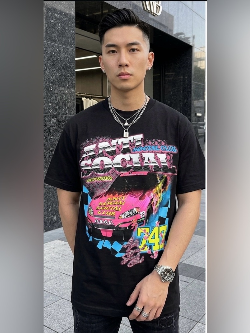 Anti Social Social Club - Speechless - Black Tee - Brand New - ASSC